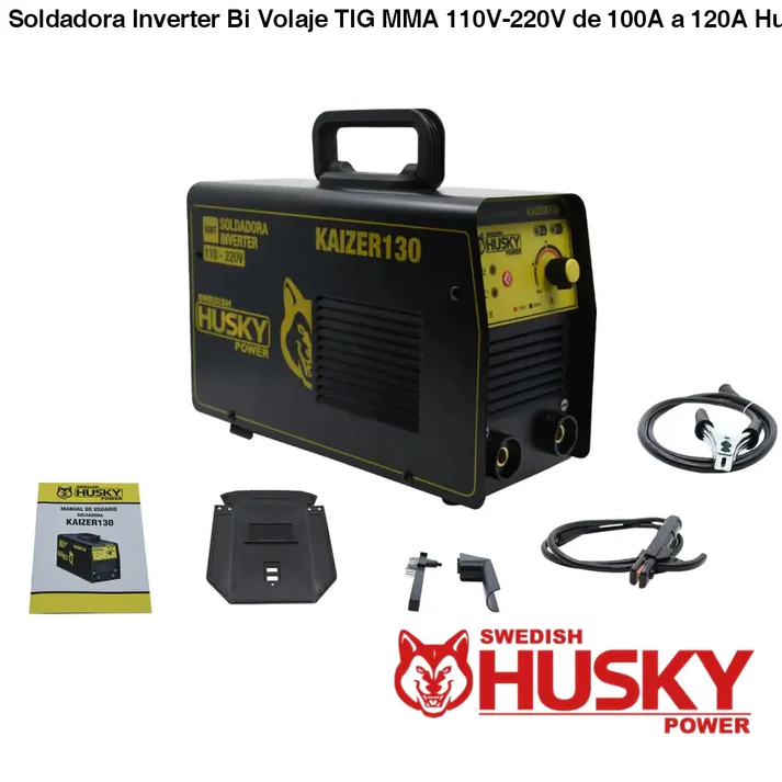 MINI SOLDADORA INVERTER SWEDISH HUSKY POWER 110V/100A 220V/130A - HKS-135J